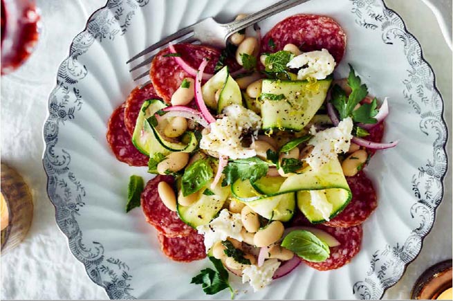 Entrée de saucisson