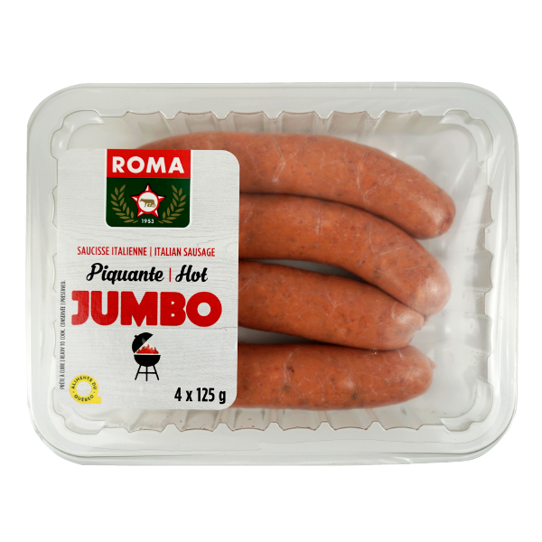Roma Sausage Jumbo Italian hot